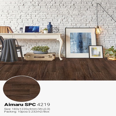 Sàn nhựa hèm khóa Aimaru 4219